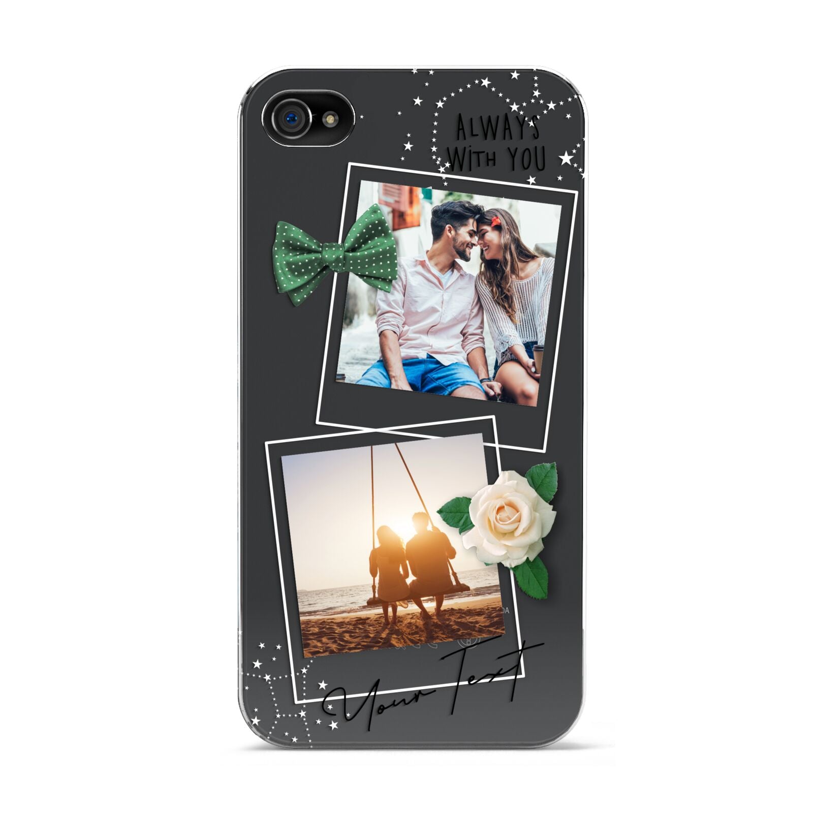 Astrology Photo Montage Upload with Text Apple iPhone 4s Case