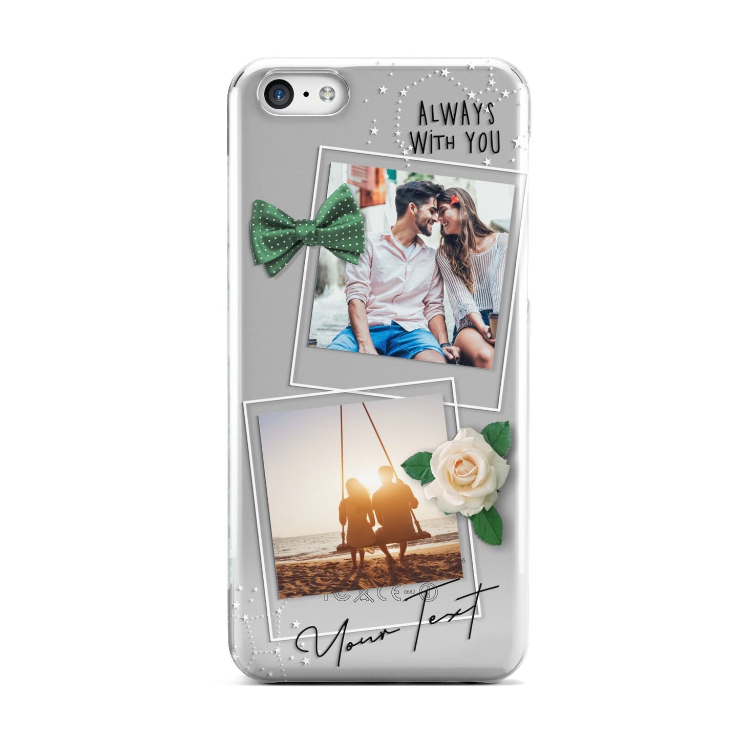 Astrology Photo Montage Upload with Text Apple iPhone 5c Case