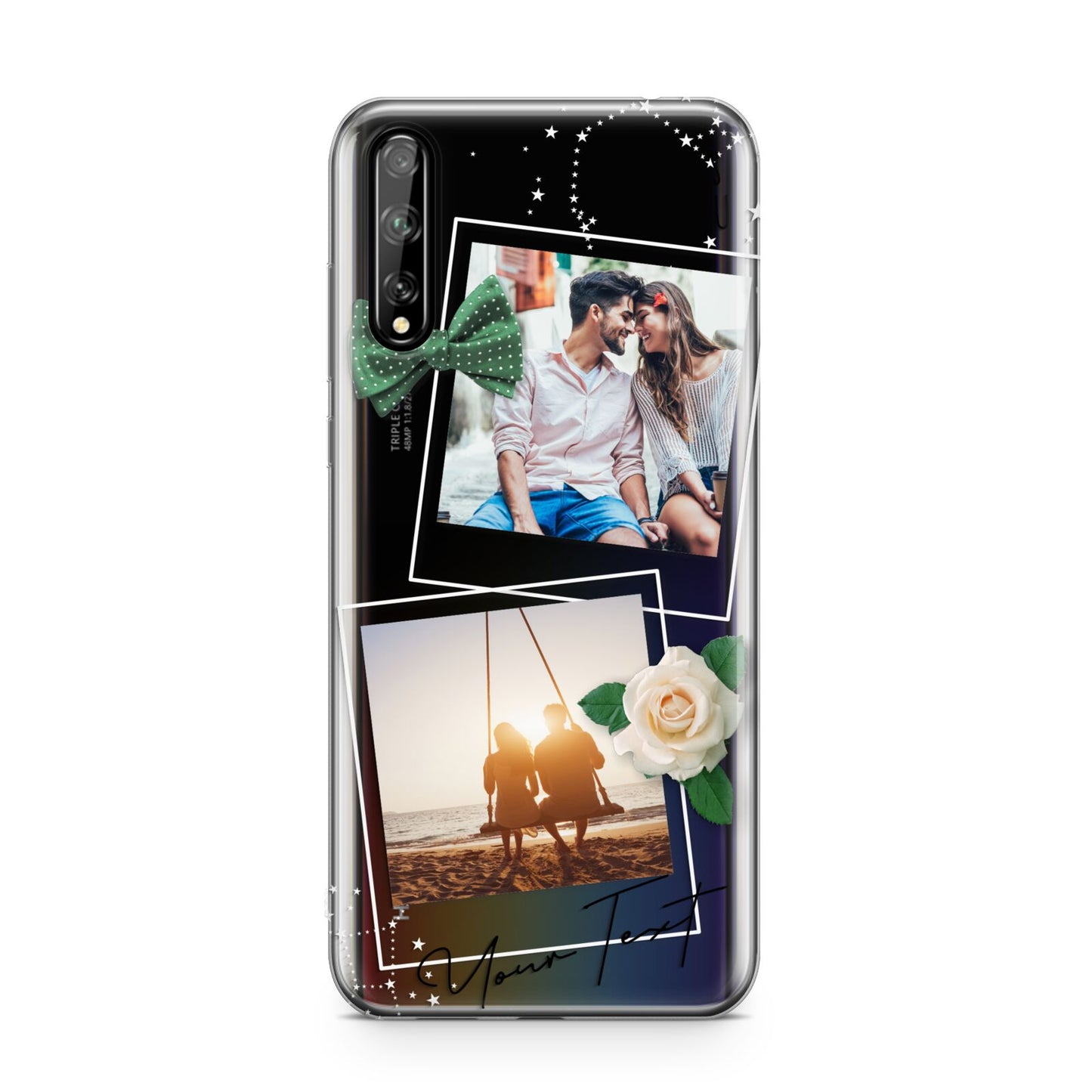 Astrology Photo Montage Upload with Text Huawei Enjoy 10s Phone Case