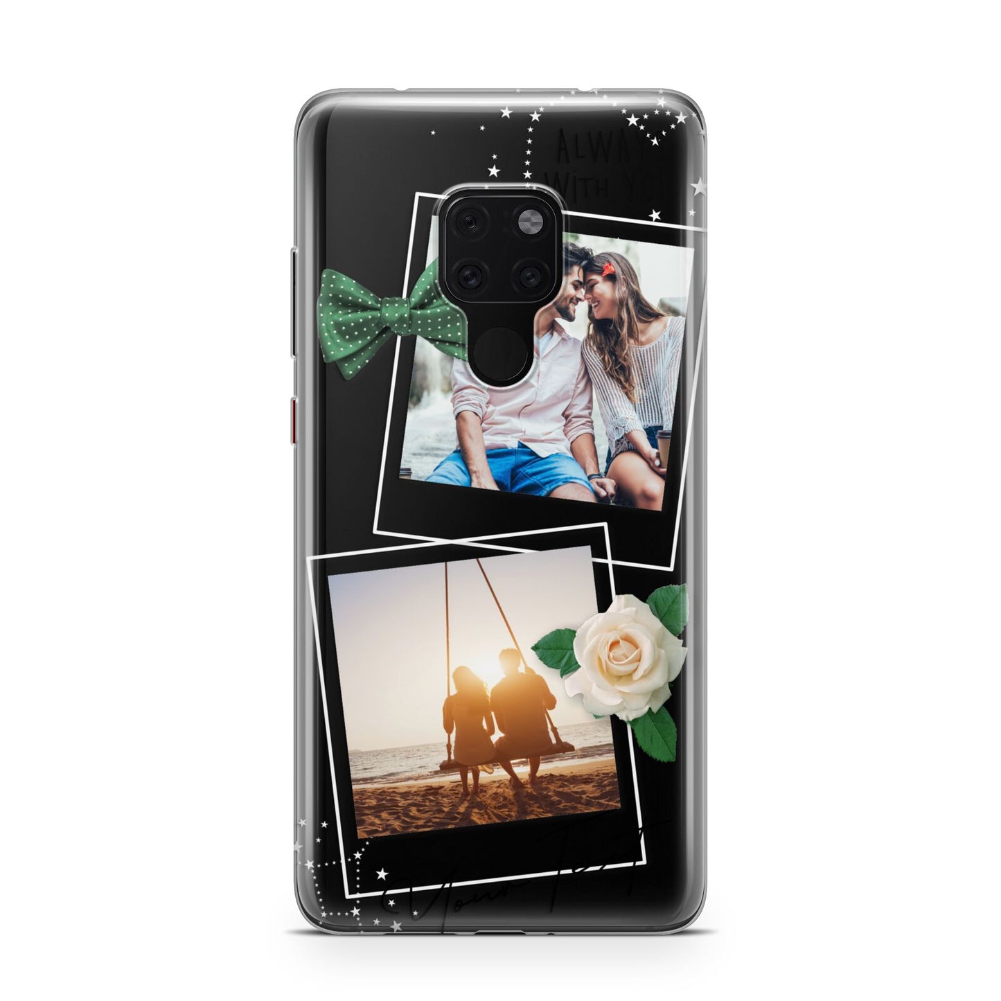 Astrology Photo Montage Upload with Text Huawei Mate 20 Phone Case