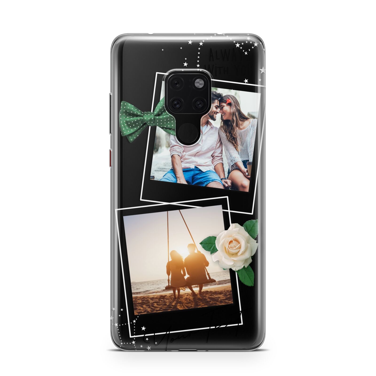 Astrology Photo Montage Upload with Text Huawei Mate 20 Phone Case