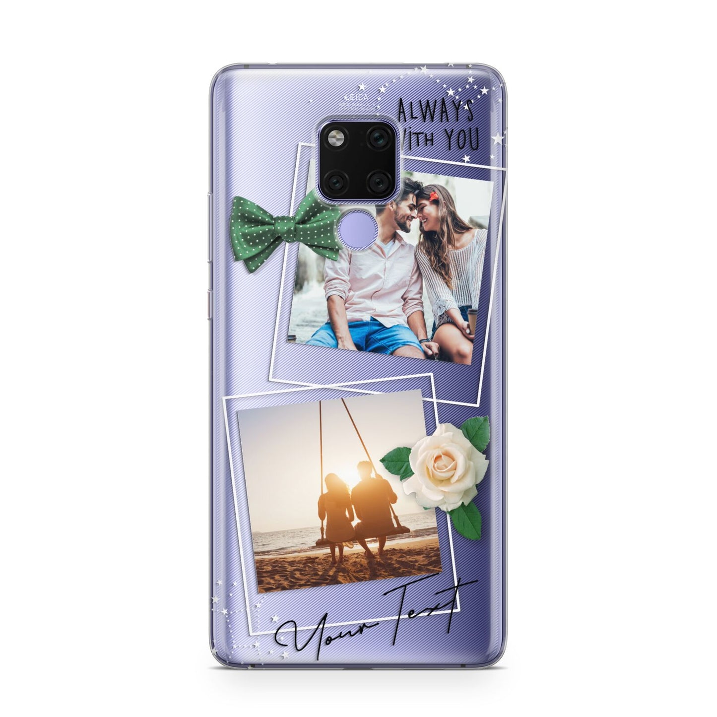 Astrology Photo Montage Upload with Text Huawei Mate 20X Phone Case
