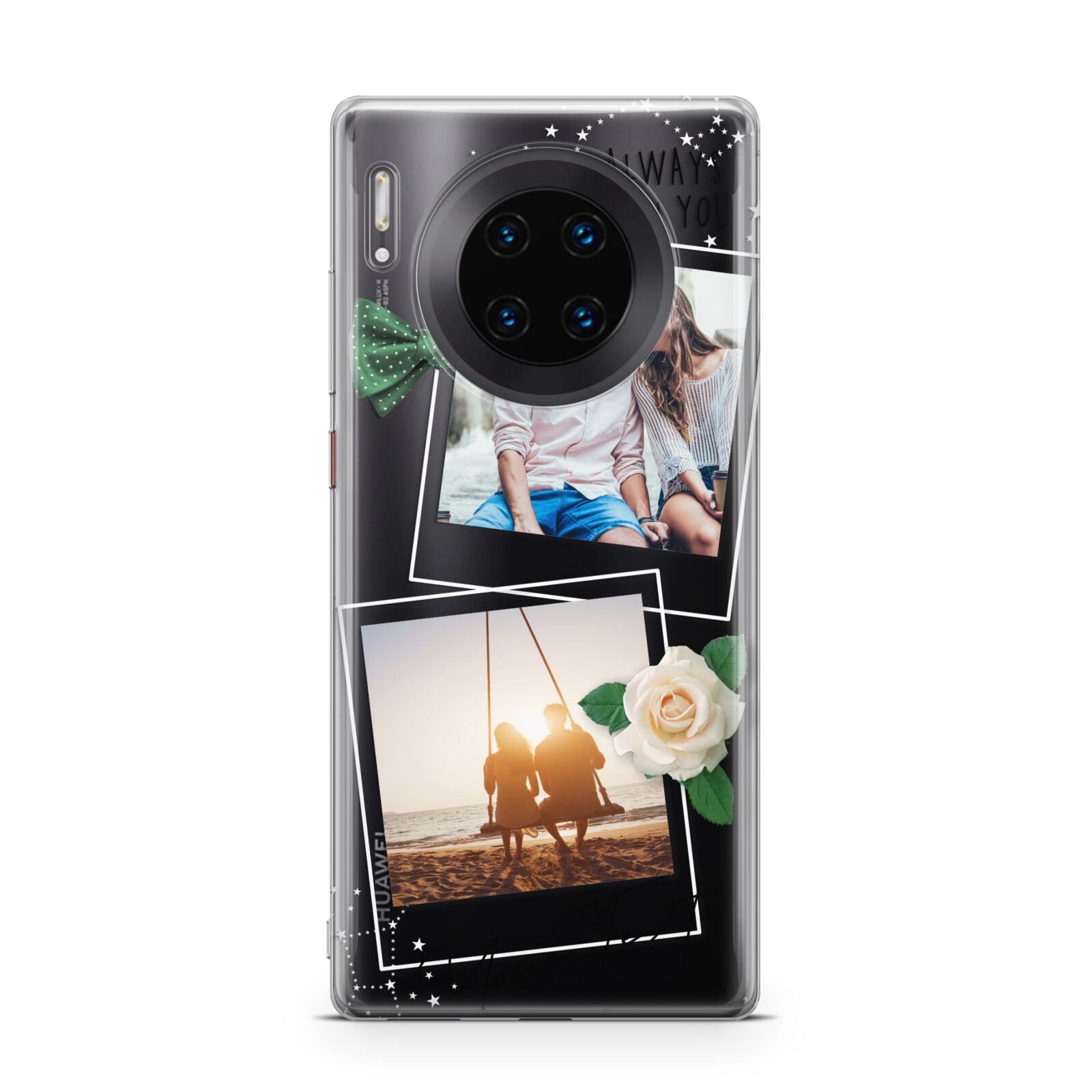 Astrology Photo Montage Upload with Text Huawei Mate 30 Pro Phone Case