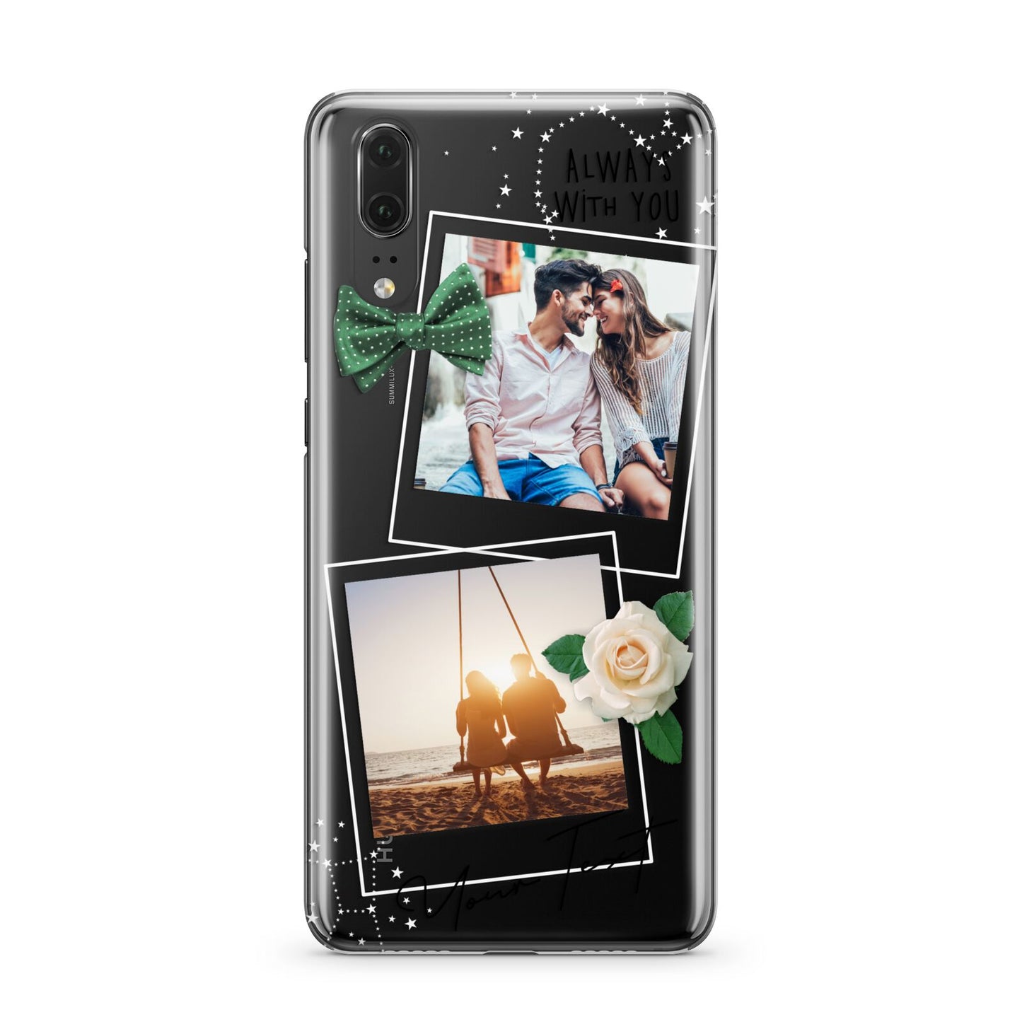 Astrology Photo Montage Upload with Text Huawei P20 Phone Case