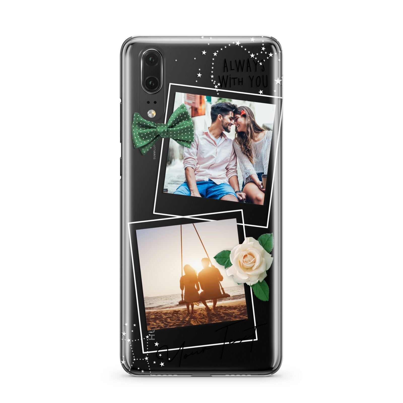 Astrology Photo Montage Upload with Text Huawei P20 Phone Case