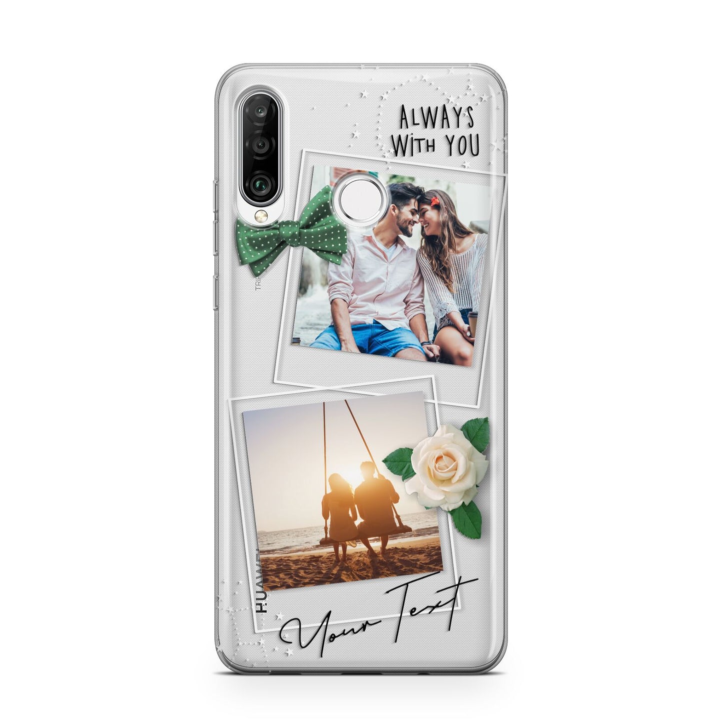 Astrology Photo Montage Upload with Text Huawei P30 Lite Phone Case