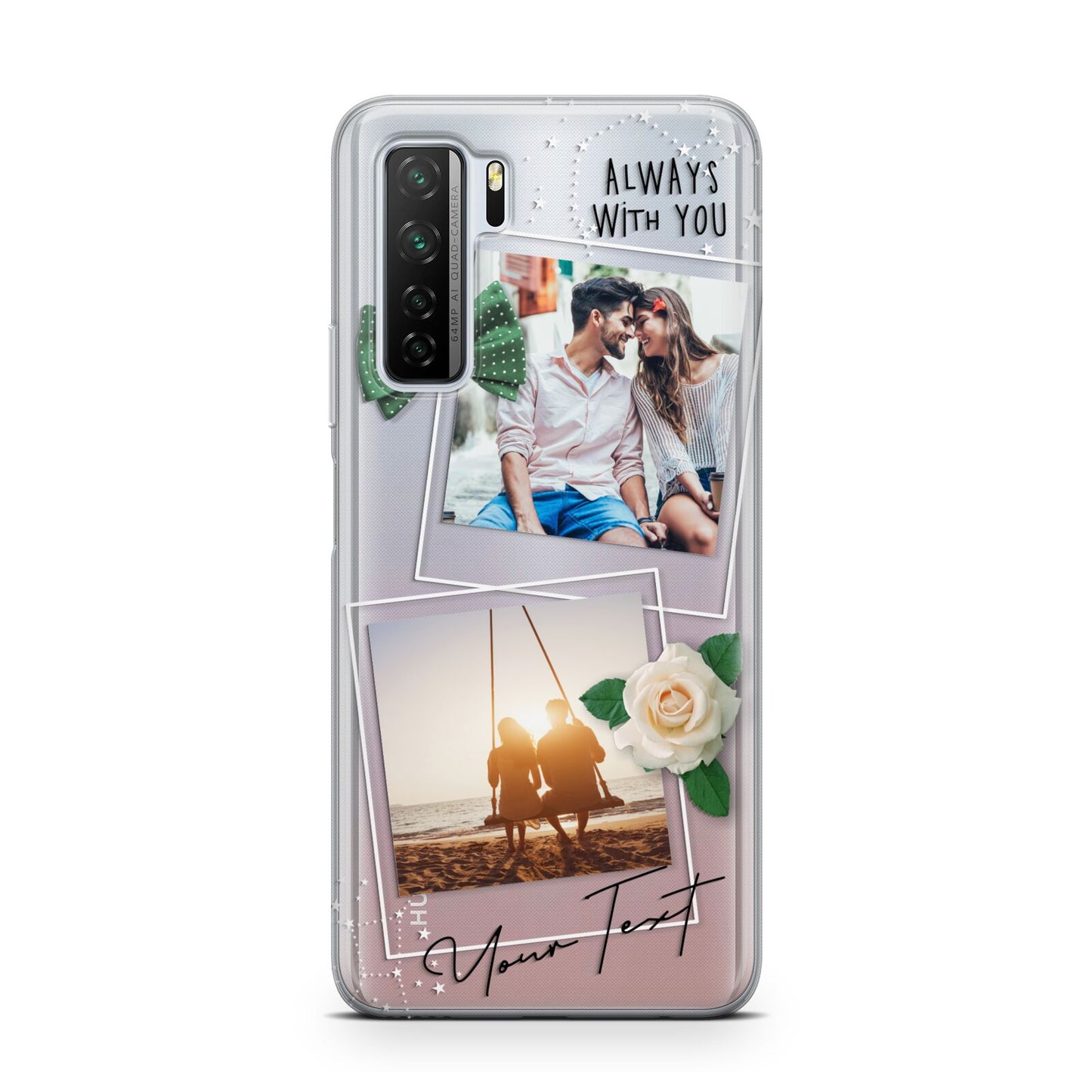 Astrology Photo Montage Upload with Text Huawei P40 Lite 5G Phone Case