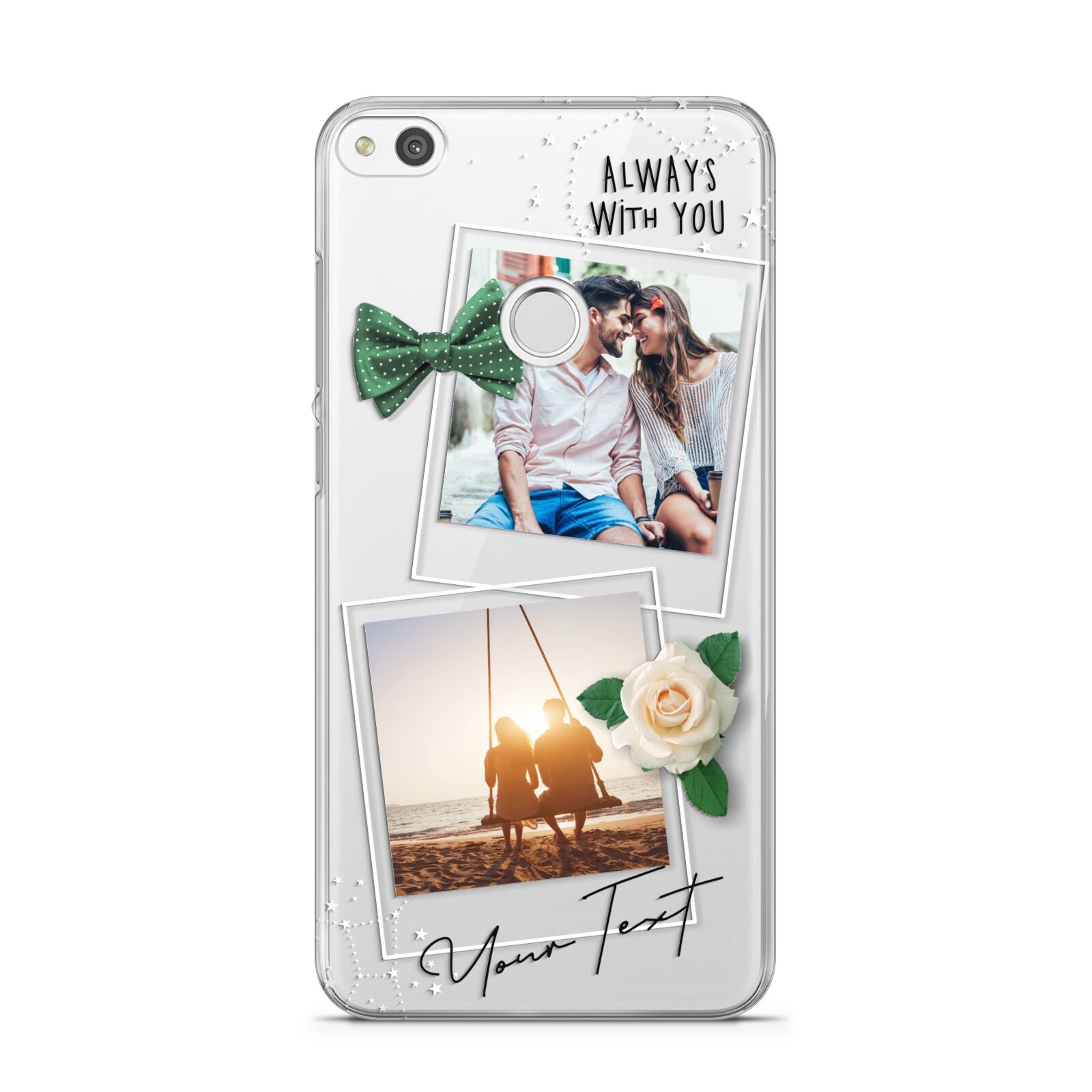Astrology Photo Montage Upload with Text Huawei P8 Lite Case