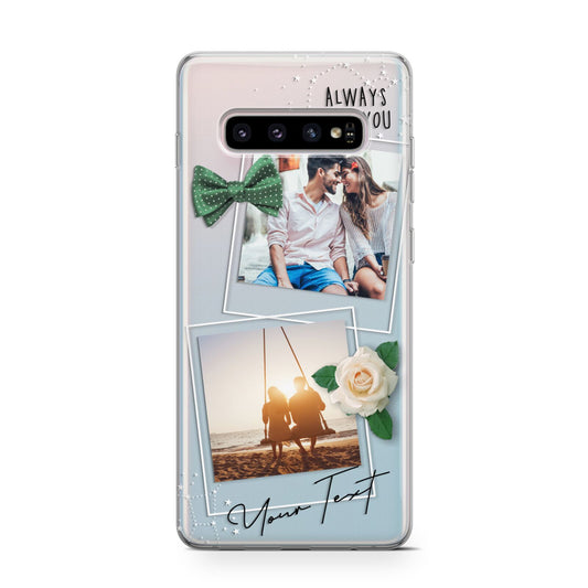 Astrology Photo Montage Upload with Text Protective Samsung Galaxy Case