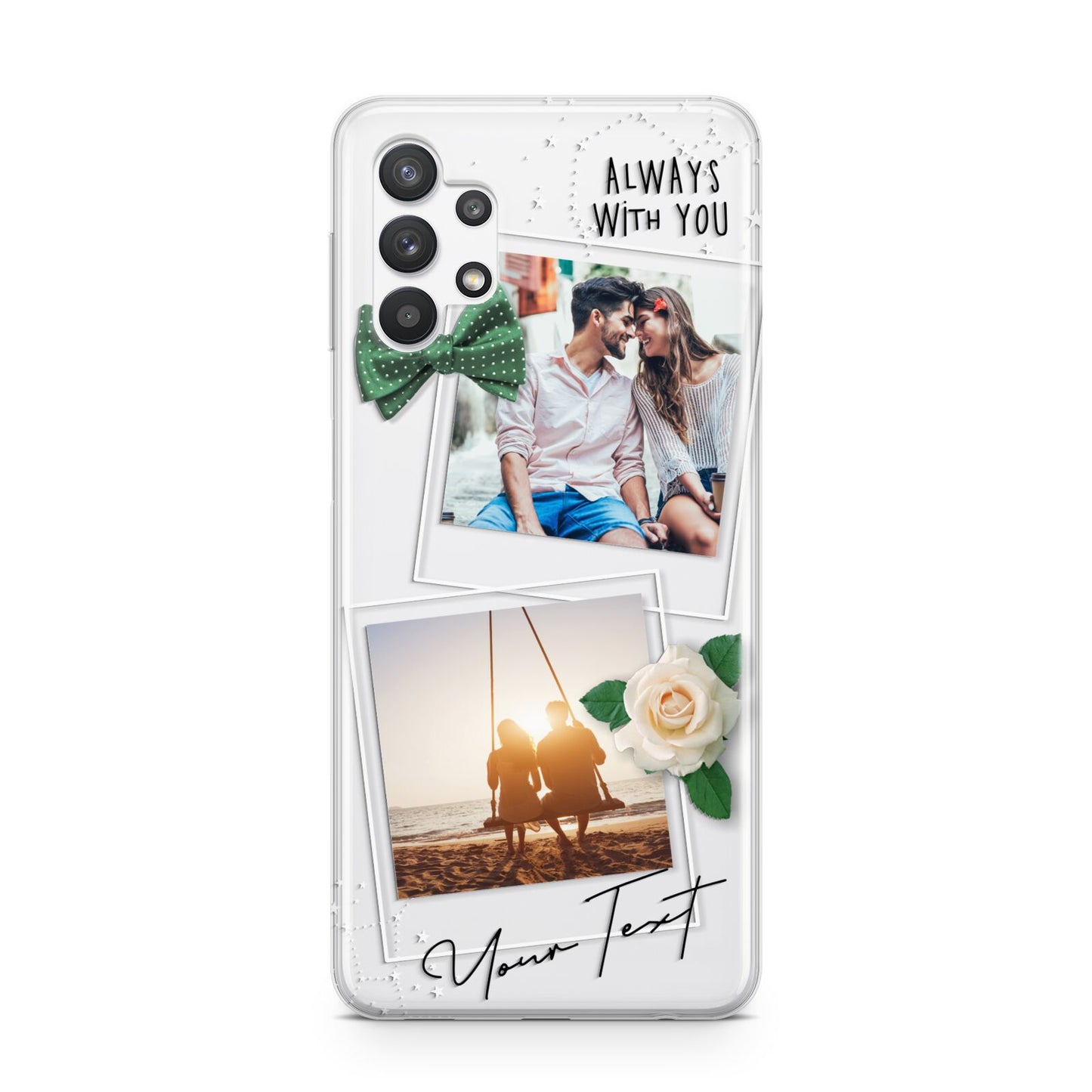 Astrology Photo Montage Upload with Text Samsung A32 5G Case