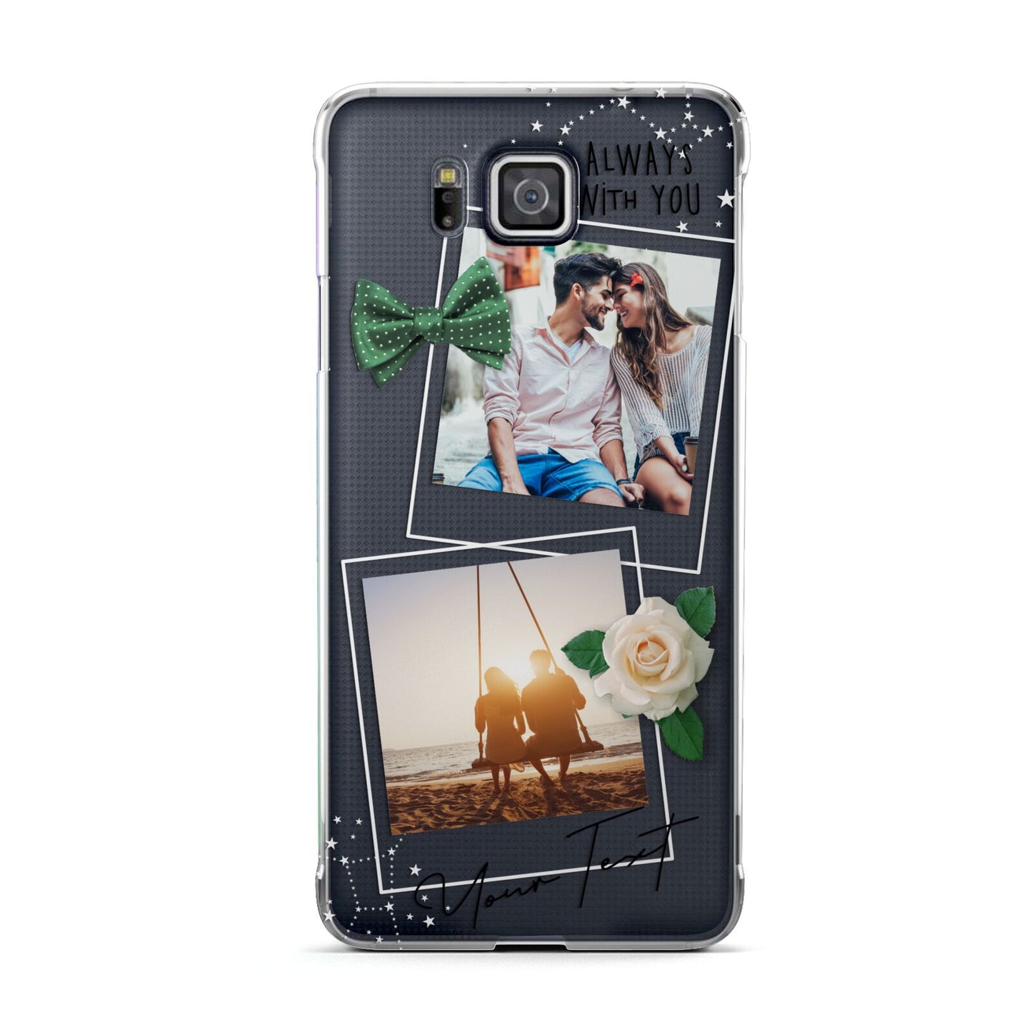 Astrology Photo Montage Upload with Text Samsung Galaxy Alpha Case