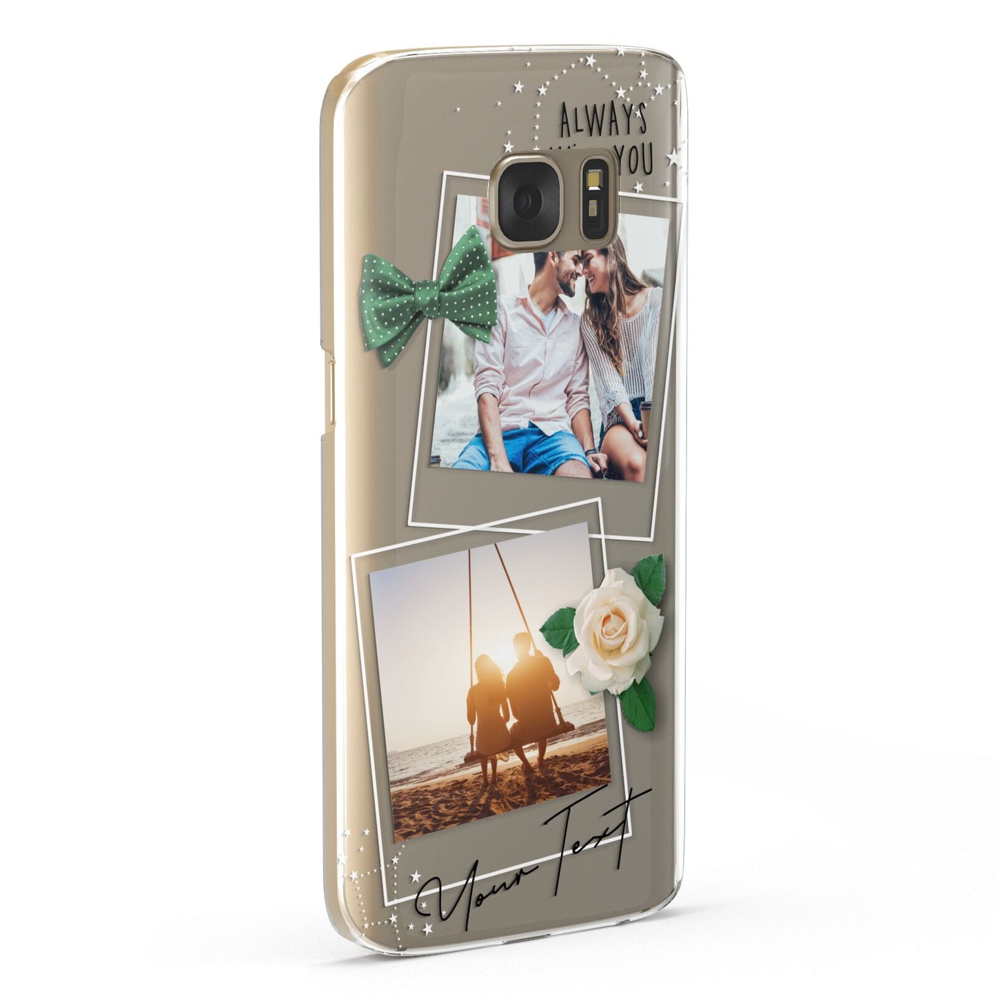 Astrology Photo Montage Upload with Text Samsung Galaxy Case Fourty Five Degrees