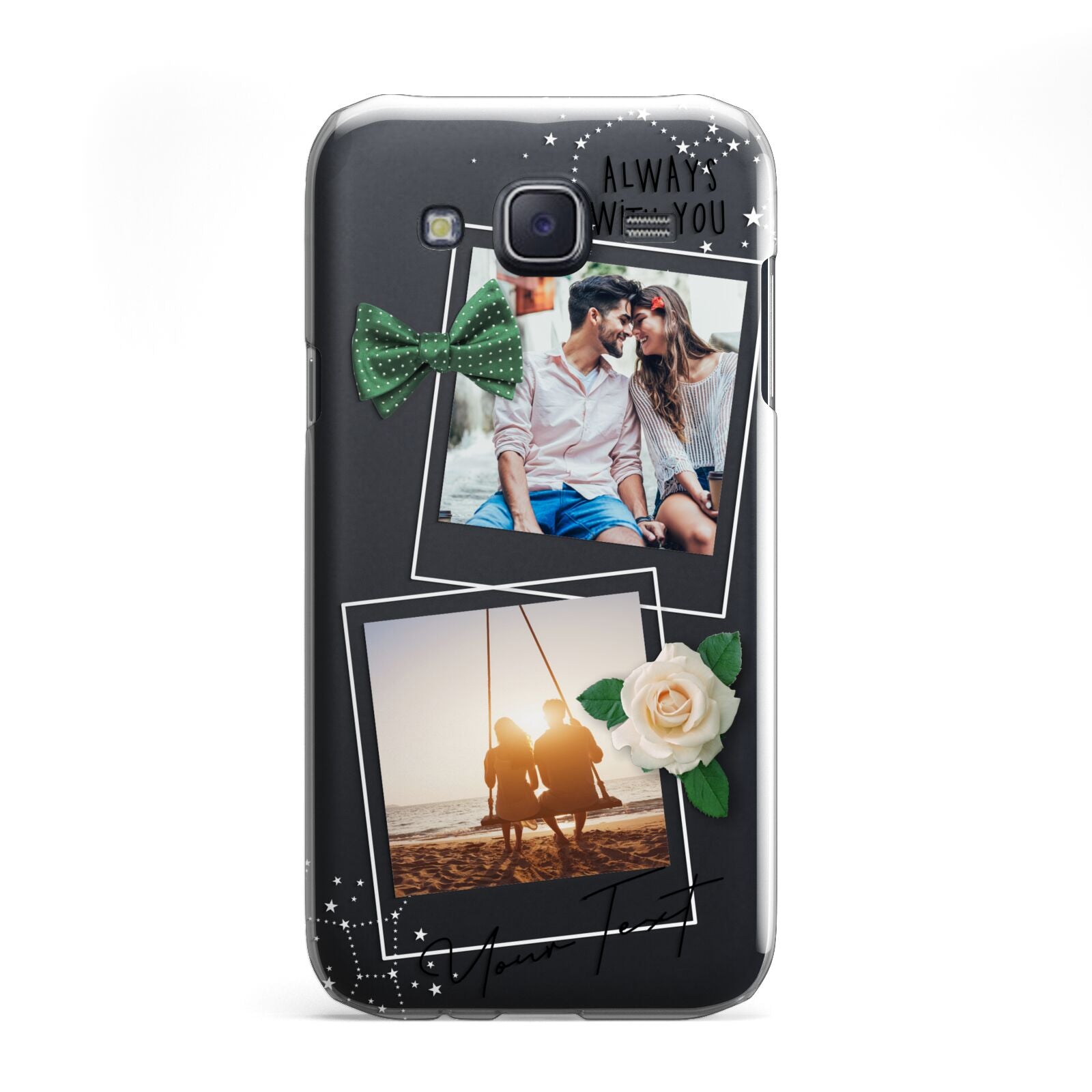 Astrology Photo Montage Upload with Text Samsung Galaxy J5 Case