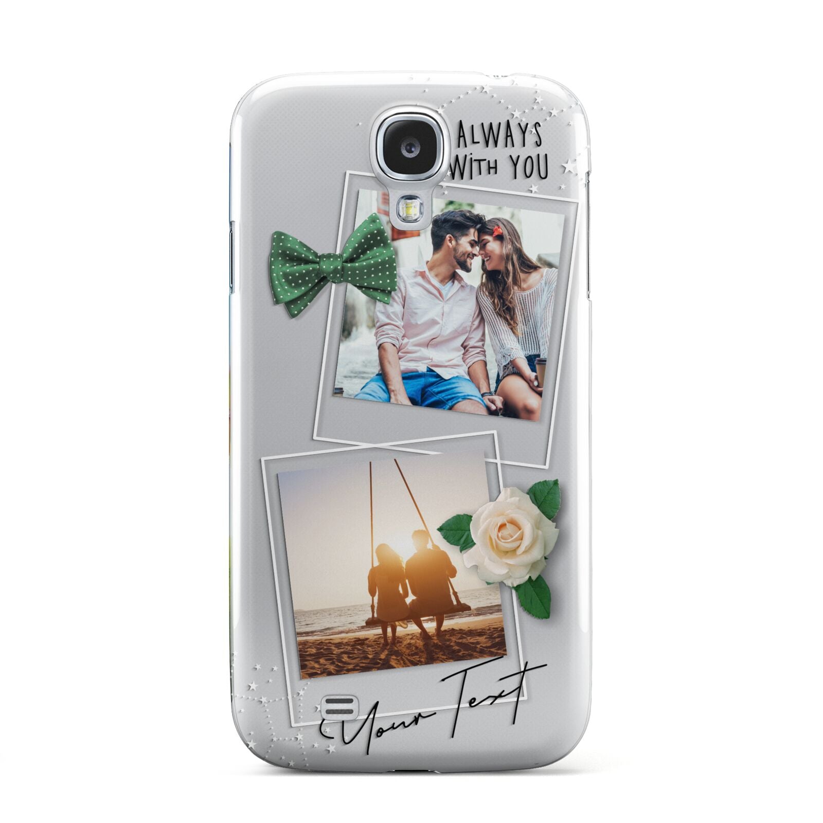 Astrology Photo Montage Upload with Text Samsung Galaxy S4 Case