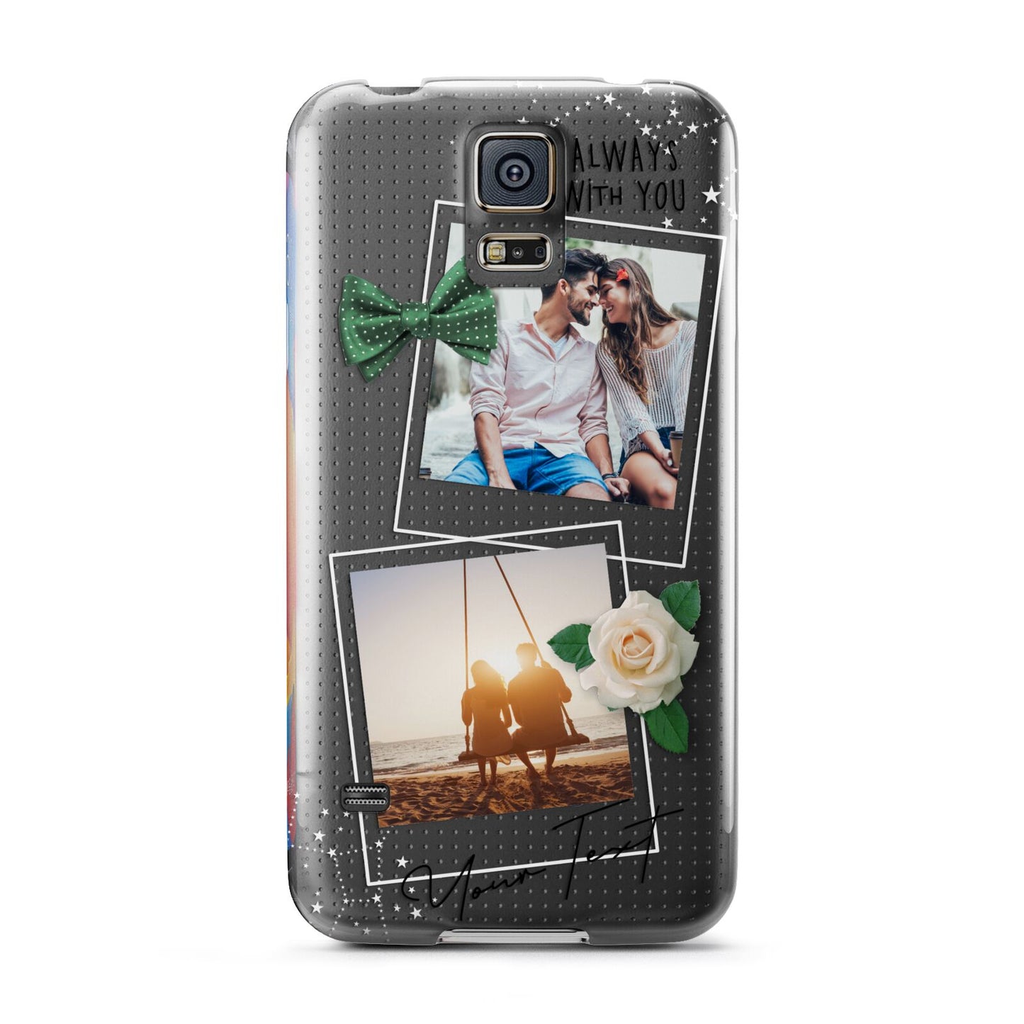 Astrology Photo Montage Upload with Text Samsung Galaxy S5 Case