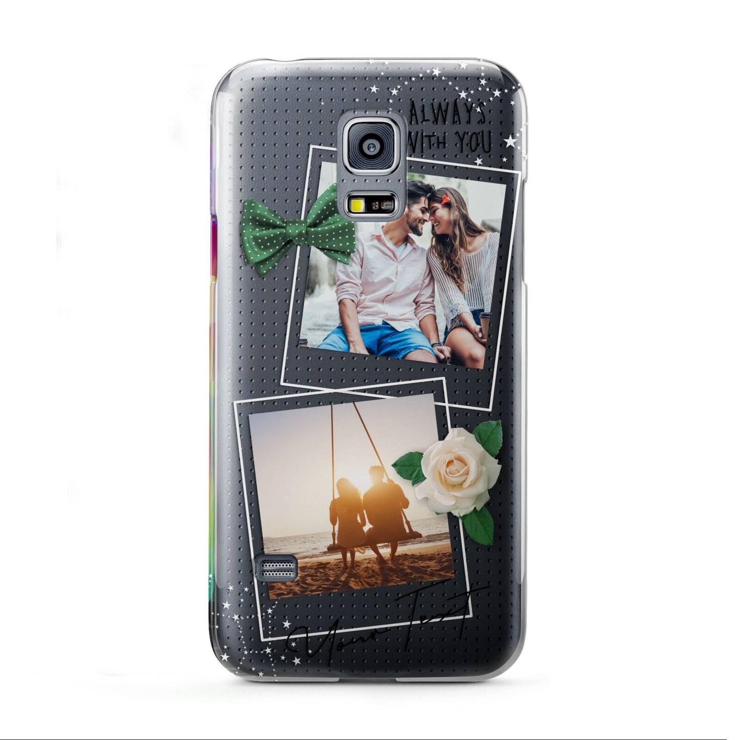 Astrology Photo Montage Upload with Text Samsung Galaxy S5 Mini Case
