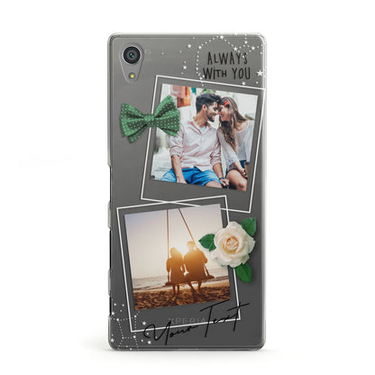 Astrology Photo Montage Upload with Text Sony Xperia Case