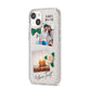 Astrology Photo Montage Upload with Text iPhone 14 Clear Tough Case Starlight Angled Image
