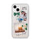 Astrology Photo Montage Upload with Text iPhone 14 Clear Tough Case Starlight
