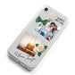 Astrology Photo Montage Upload with Text iPhone 8 Bumper Case on Silver iPhone Alternative Image