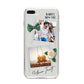 Astrology Photo Montage Upload with Text iPhone 8 Plus Bumper Case on Silver iPhone
