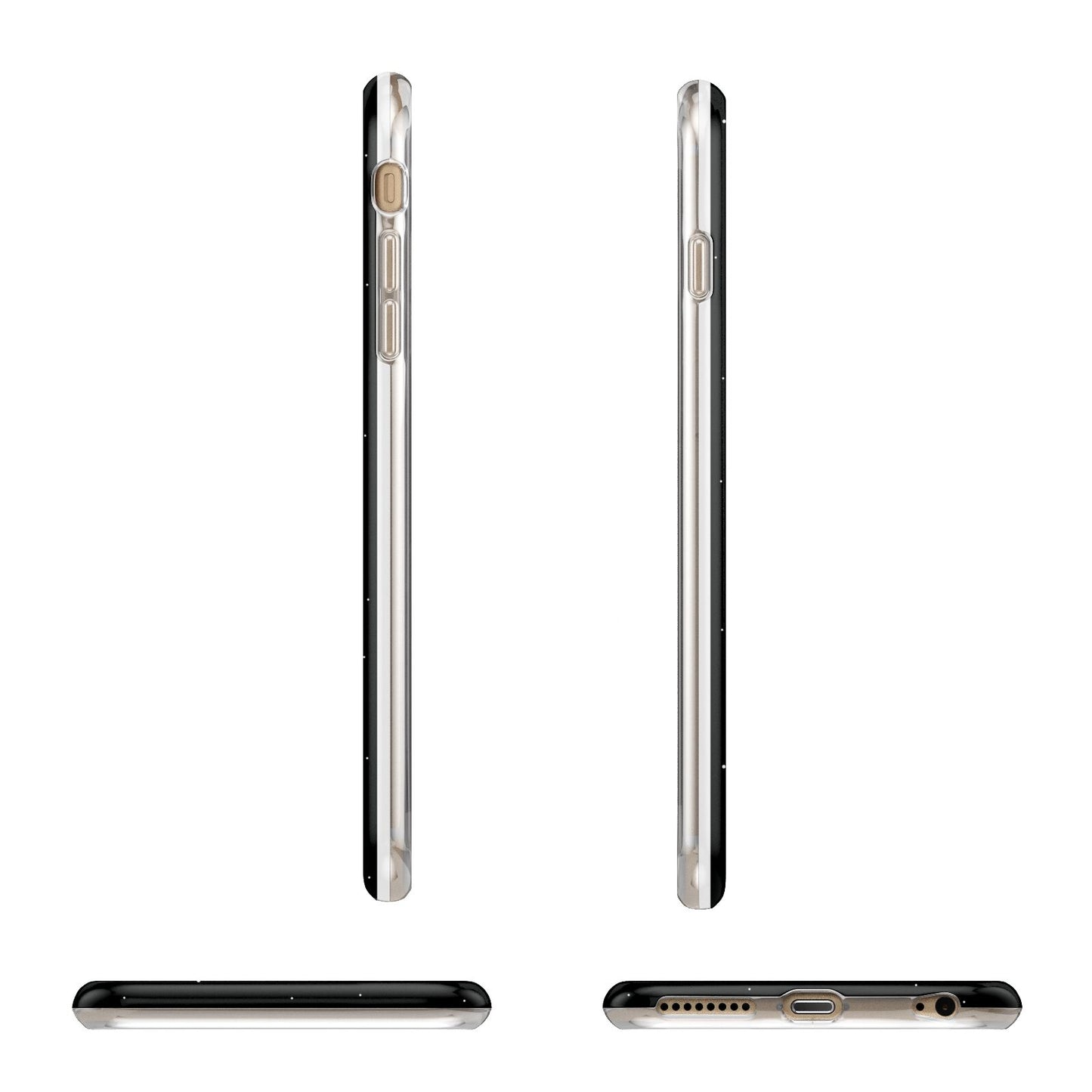 Astronaut Planet Balloons Apple iPhone 6 Plus 3D Wrap Tough Case Alternative Image Angles