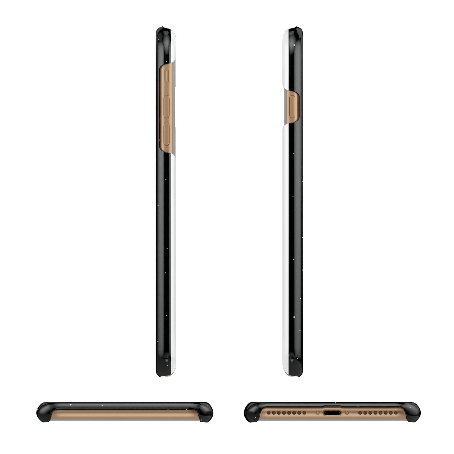 Astronaut Planet Balloons Apple iPhone 7 Plus 3D Wrap Snap Case Angled Images