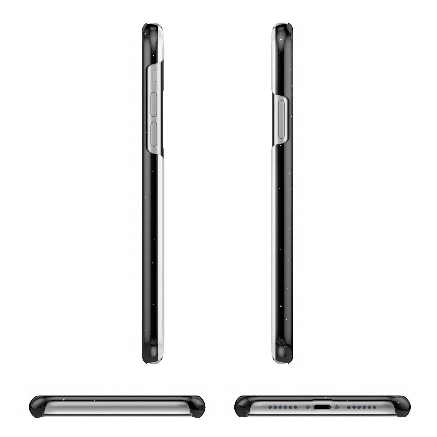 Astronaut Planet Balloons Apple iPhone XR 3D Wrap Snap Case Angled Images on White Phone