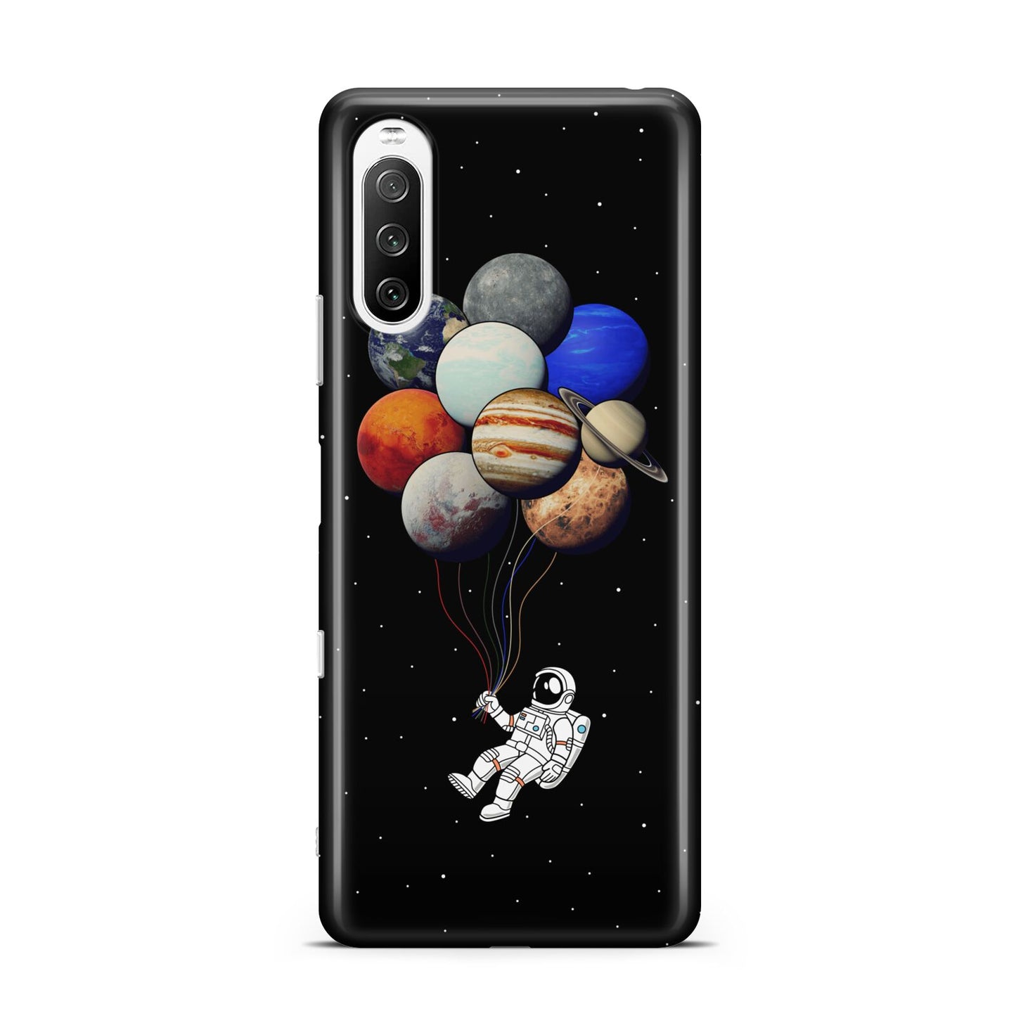 Astronaut Planet Balloons Sony Xperia 10 III Case