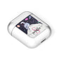 Astronaut in Candy Space with Name AirPods Case Laid Flat