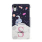 Astronaut in Candy Space with Name Apple iPhone XR White 3D Snap Case