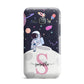 Astronaut in Candy Space with Name Samsung Galaxy J1 2016 Case