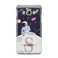 Astronaut in Candy Space with Name Samsung Galaxy J5 2016 Case