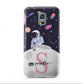 Astronaut in Candy Space with Name Samsung Galaxy S5 Mini Case