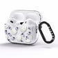 Astronauts and Asteroids AirPods Pro Clear Case Side Image