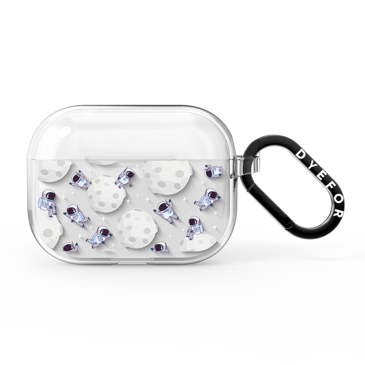 Astronauts and Asteroids AirPods Pro Clear Case