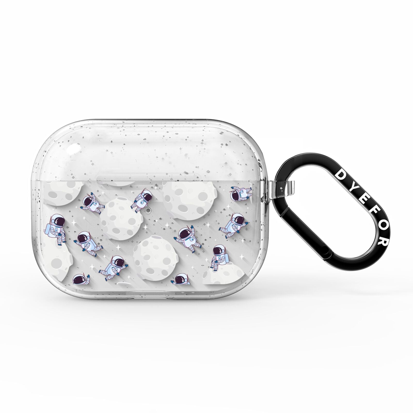 Astronauts and Asteroids AirPods Pro Glitter Case