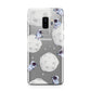 Astronauts and Asteroids Samsung Galaxy S9 Plus Case on Silver phone