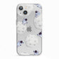 Astronauts and Asteroids iPhone 13 TPU Impact Case with White Edges