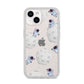 Astronauts and Asteroids iPhone 14 Clear Tough Case Starlight