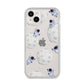 Astronauts and Asteroids iPhone 14 Plus Clear Tough Case Starlight