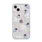 Astronauts and Asteroids iPhone 14 Plus Glitter Tough Case Starlight