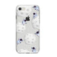 Astronauts and Asteroids iPhone 8 Bumper Case on Silver iPhone