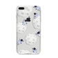 Astronauts and Asteroids iPhone 8 Plus Bumper Case on Silver iPhone
