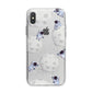 Astronauts and Asteroids iPhone X Bumper Case on Silver iPhone Alternative Image 1