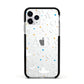 Astronomical Initials Apple iPhone 11 Pro in Silver with Black Impact Case
