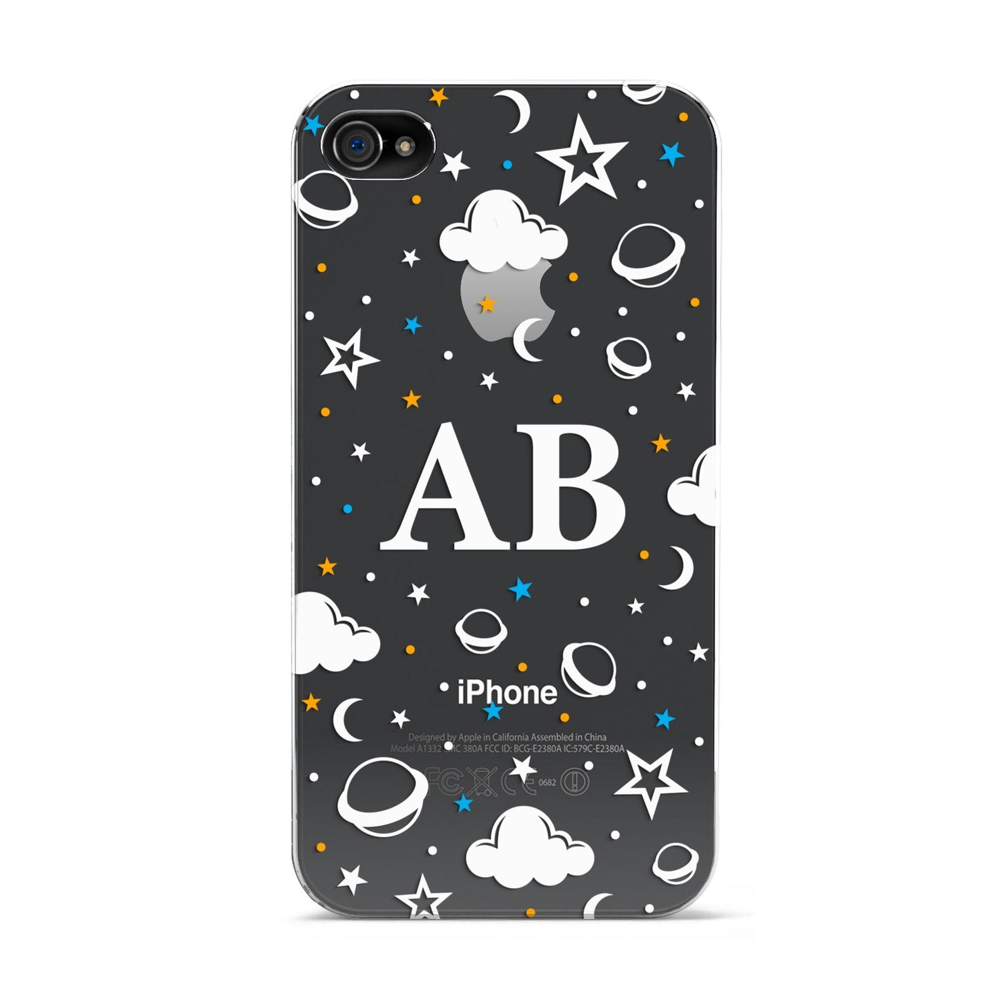 Astronomical Initials Apple iPhone 4s Case
