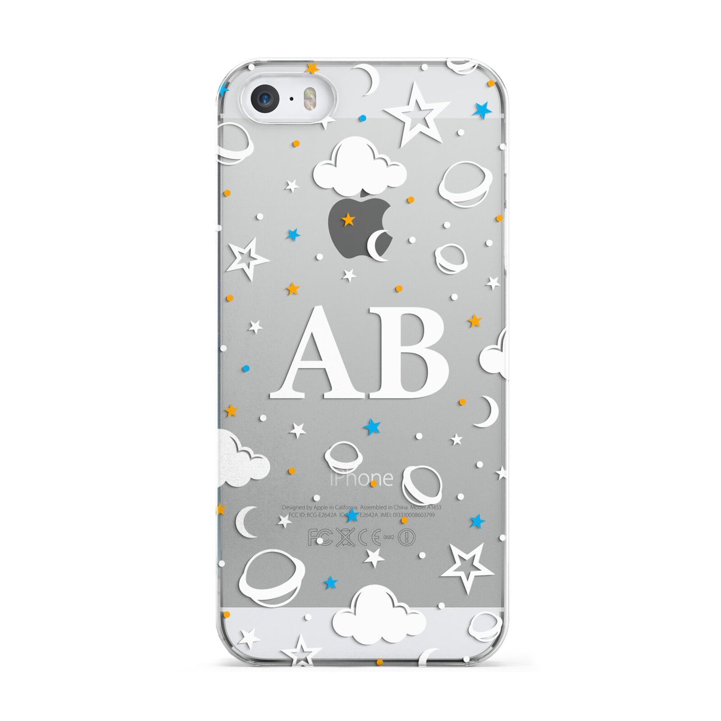 Astronomical Initials Apple iPhone 5 Case