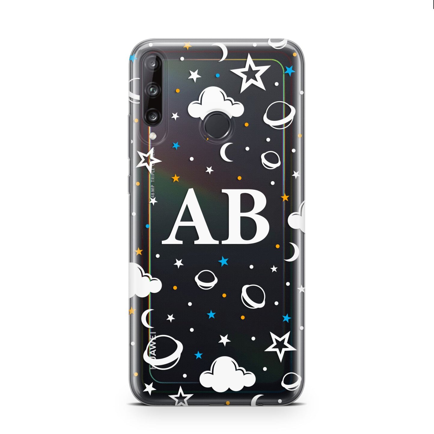 Astronomical Initials Huawei P40 Lite E Phone Case