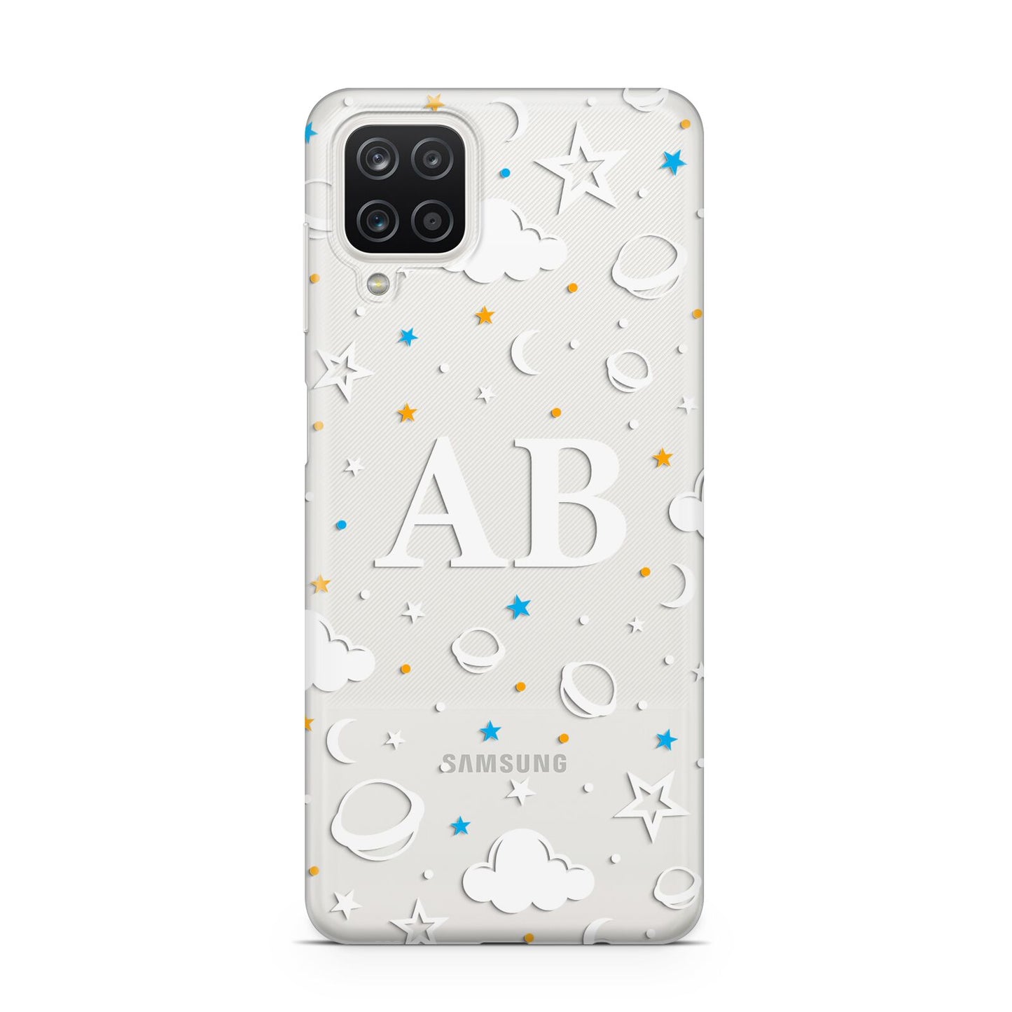 Astronomical Initials Samsung A12 Case